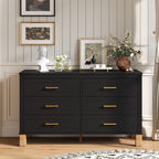 Double 6-Drawer Dresser - side view
