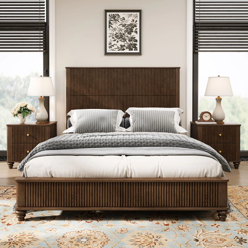 3-Piece Bedroom Set - assembled view